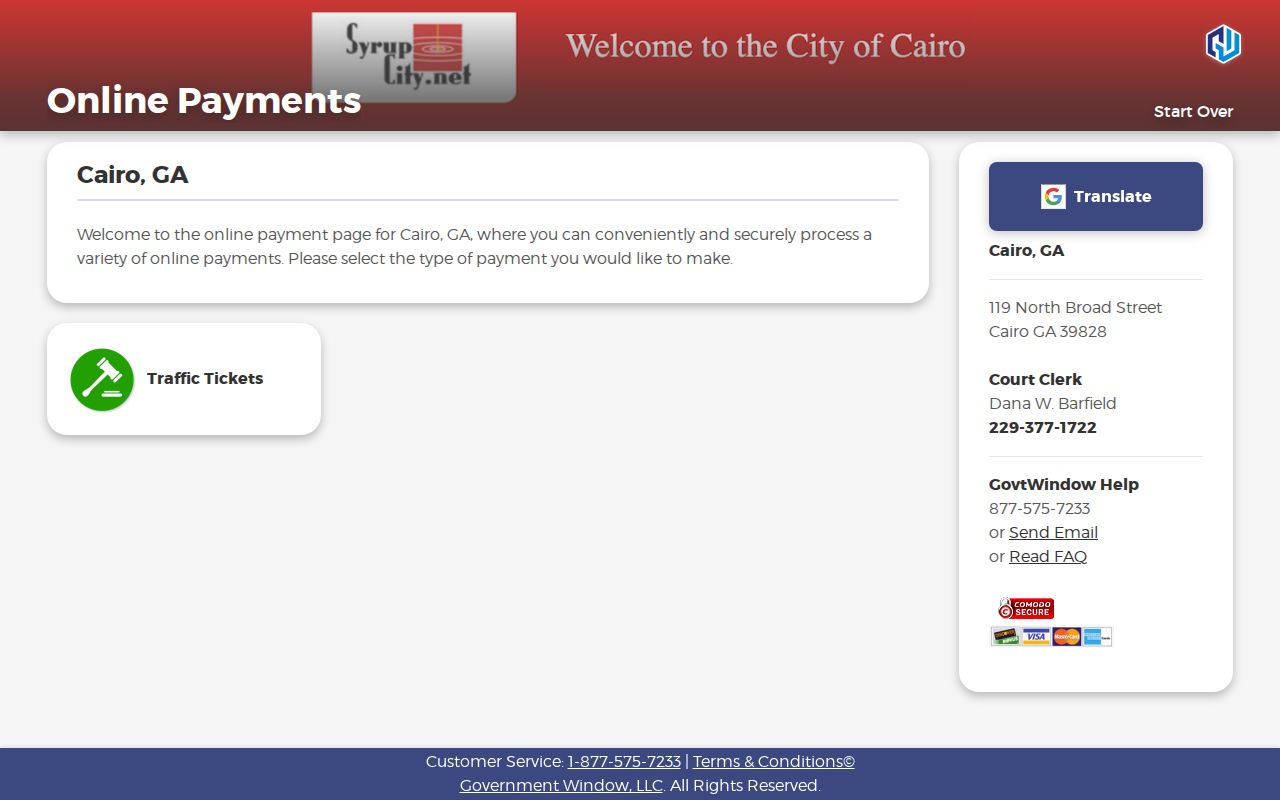 Cairo court records Government Window provider